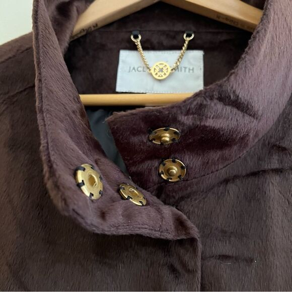 NWT🏷 Jaclyn Smith Brown Faux Fur Jacket Sz XL - Picture 10 of 16